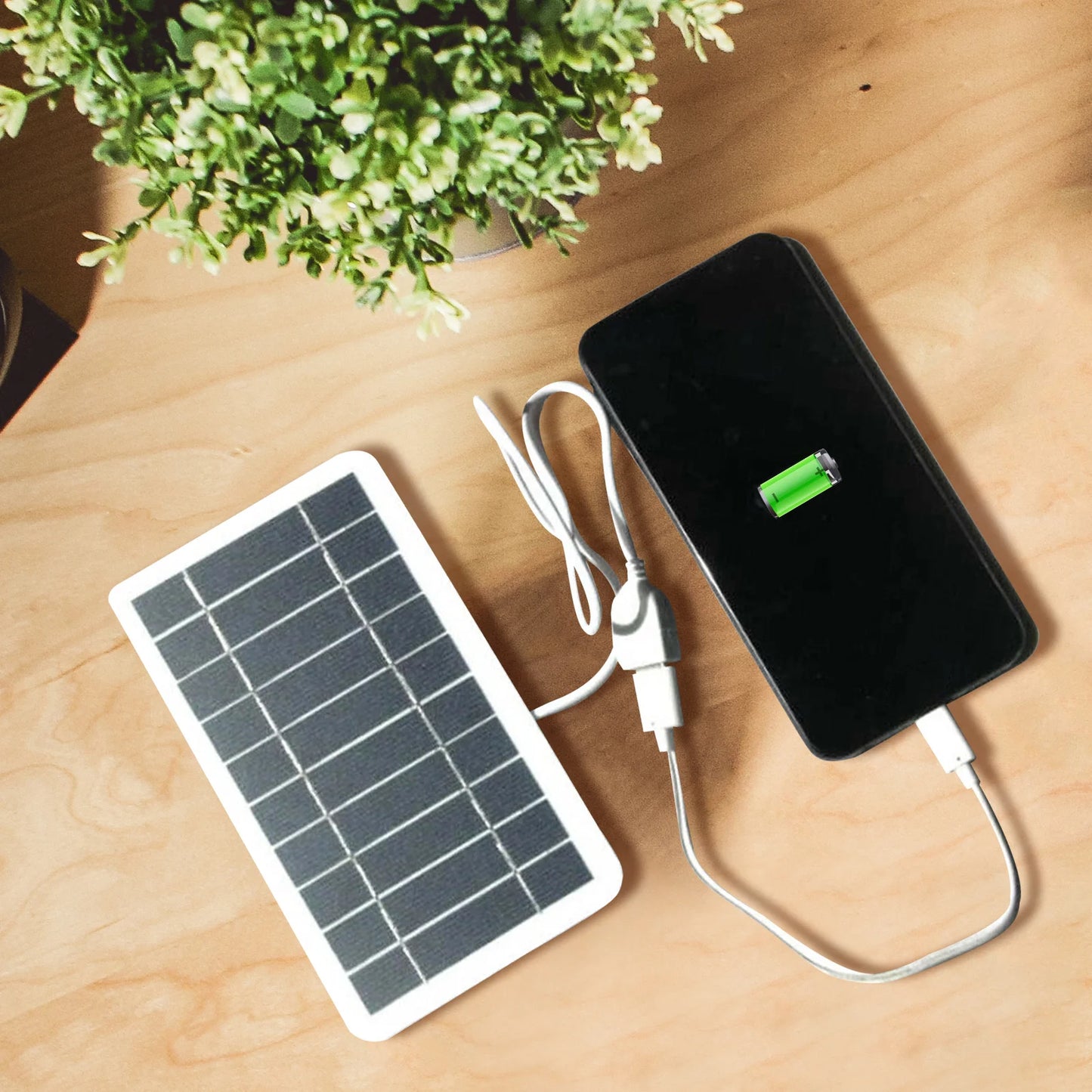 2W 5V Solar Panel Outdoor Usb Portable Mini Solar Charger 