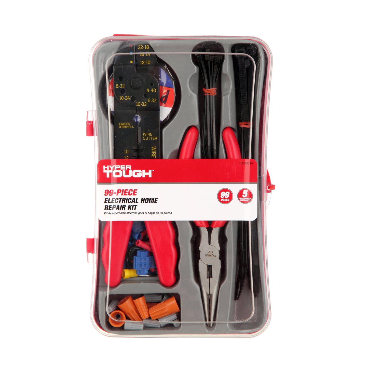 99-Pieces Electrical Repair Tool Set with Storage Case 