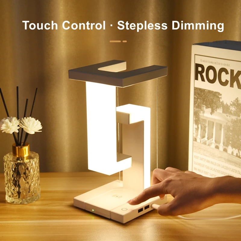 Novelty Floating Lamp with 10 W Detachable Wireless Charger