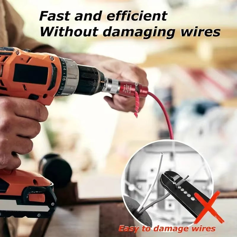  Wire Stripper Fast Stripping for Power Drill Driver 